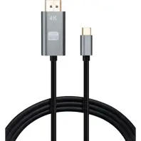 Кабель мультимедійний USB-C to DisplayPort M 1.5m v1.2 4K60Hz Vinga (VCPVCCD1215) Кабель мультимедійний USB-C to DisplayPort M 1.5m v1.2 4K60Hz Vinga (VCPVCCD1215)